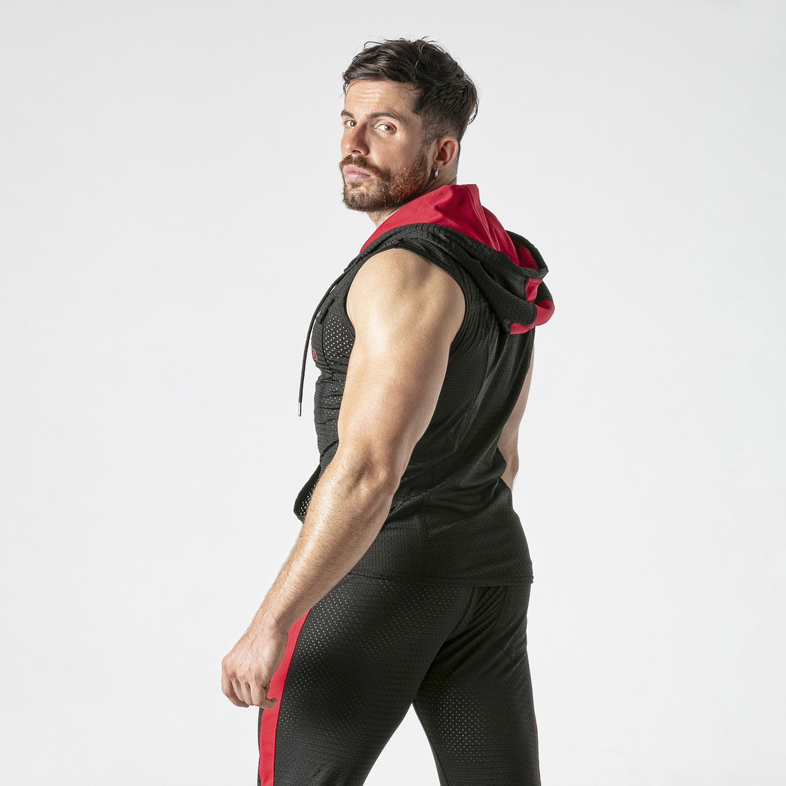 COLETE HOODY VERMELHO LOCKER GEAR - 46 3XL 6