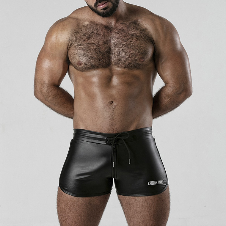 CALÇÃO PERNEIRA 2 WAY ZIPPER CONTRAST SHORT BRANCO LOCKER GEAR - 44 XXL 5