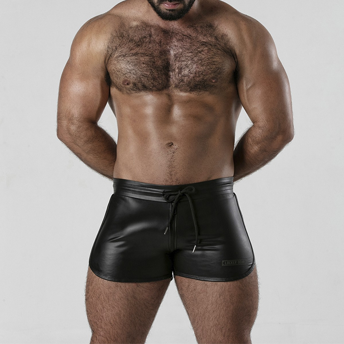 CALÇÃO PERNEIRA 2 WAY ZIPPER CONTRAST SHORT CAQUI LOCKER GEAR - 44 XXL 4