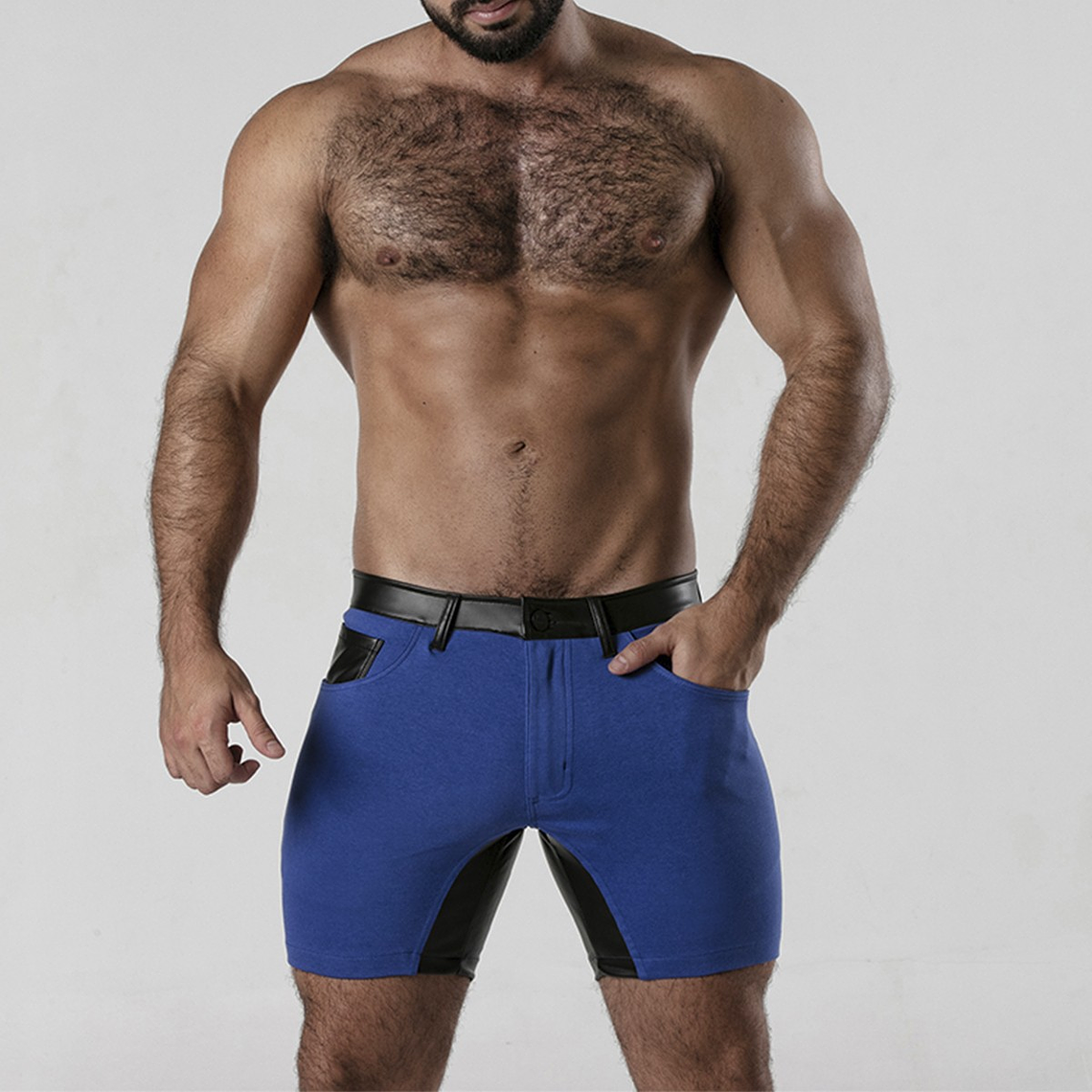 CALÇÃO PERNEIRA 5 POCKET CHAP SHORT AZUL LOCKER GEAR - 44 XXL 3