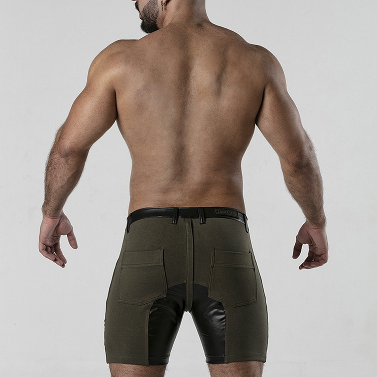 CALÇÃO PERNEIRA 5 POCKET CHAP SHORT CAQUI LOCKER GEAR - 42 XL 2