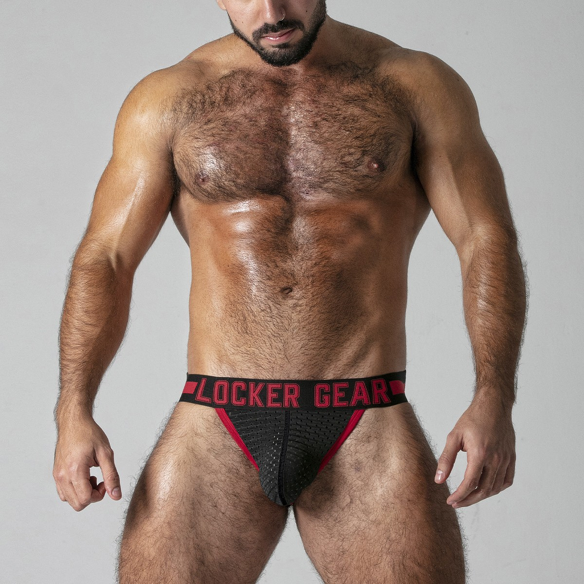 JOCKSTRAP PUSH IT LOCKER GEAR VERMELHO - 44 XXL 1