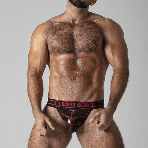 JOCKSTRAP WATCH IT HARD LOCKER GEAR VERMELHO - 38 M