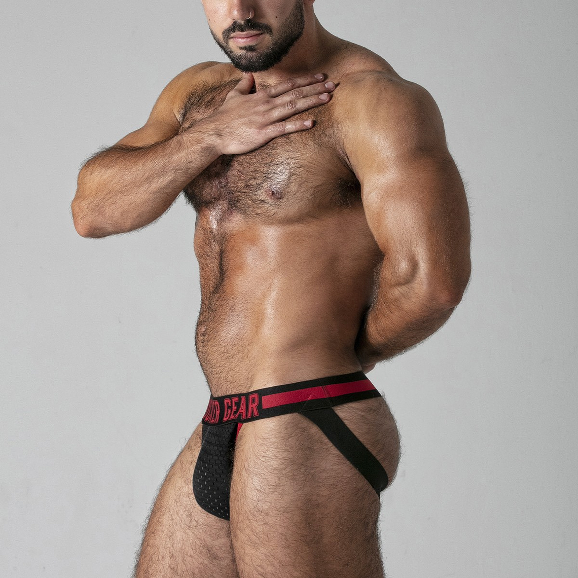JOCKSTRAP PUSH IT LOCKER GEAR VERMELHO - 38 M 3