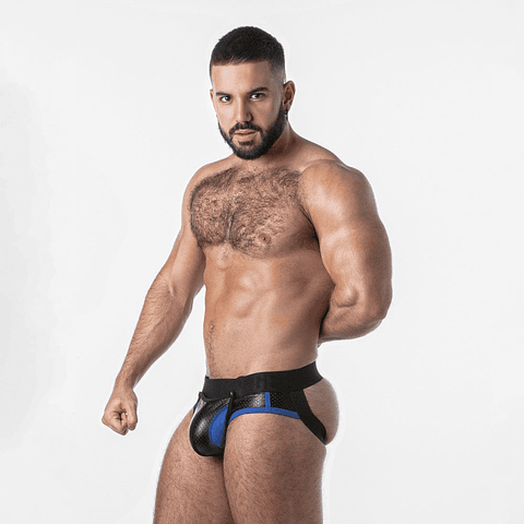 CUECA JOCK OPEN ACCESS LOCKER GEAR AZUL - 38 M