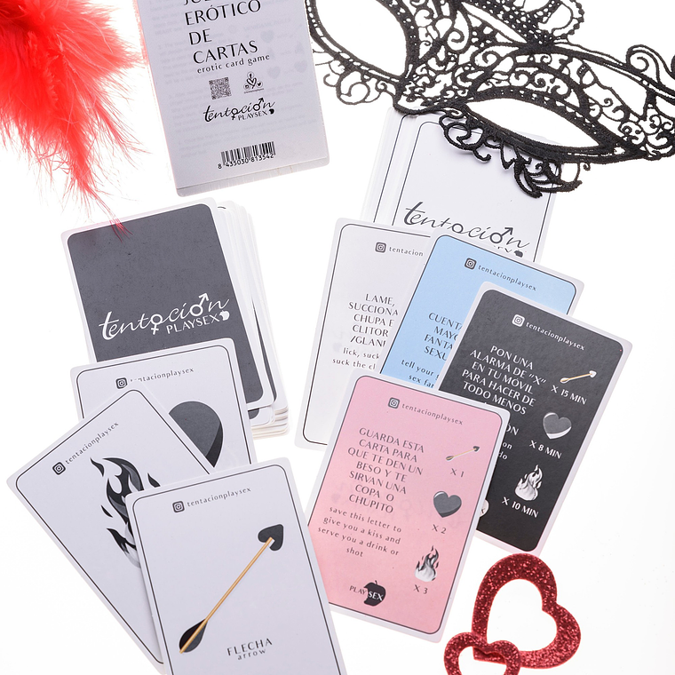 JOGO DE CARTAS TENTACIÓN PLAY SEX 2