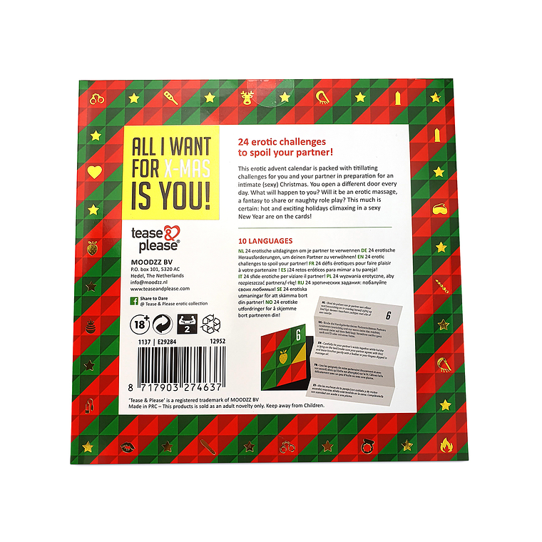 JOGO EROTIC ADVENT CALENDAR NL-DE-EN-FR-ES-IT-PL-RU-SE-NO 5