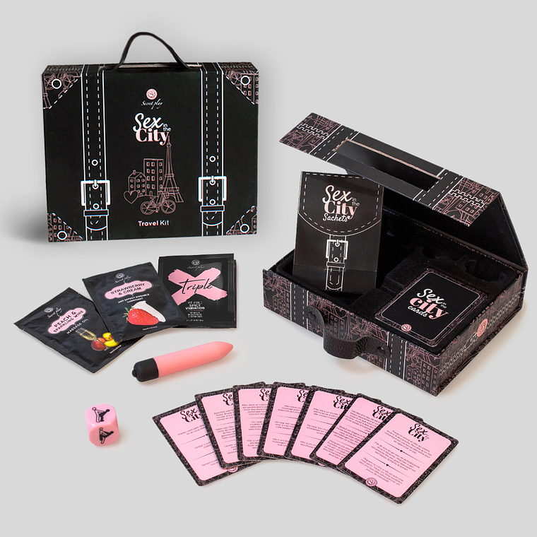 JOGO SEX IN THE CITY KIT DE VIAGEM ES-EN-DE-FR-NL-PT SECRET PLAY 1