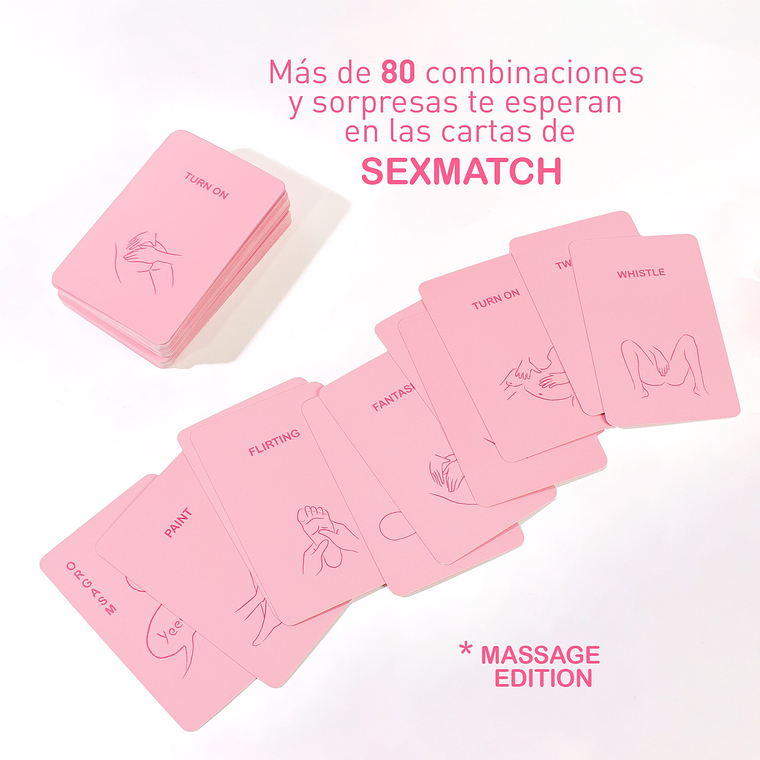 JOGO SEXMATCH MASSAGE EDITION - PT/EN/DE/DE/FR/NL/PT/IT/PL - SECRET PLAY 7