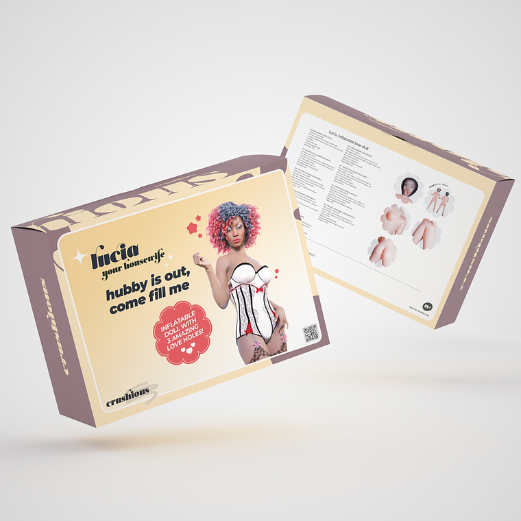 LUCIA A DONA DE CASA BONECA INSUFLÁVEL MULATA CRUSHIOUS 11