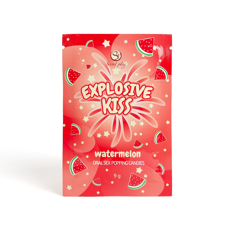 REBUÇADOS DE ESTALIDOS EXPLOSIVE KISS MELANCIA SECRET PLAY 3