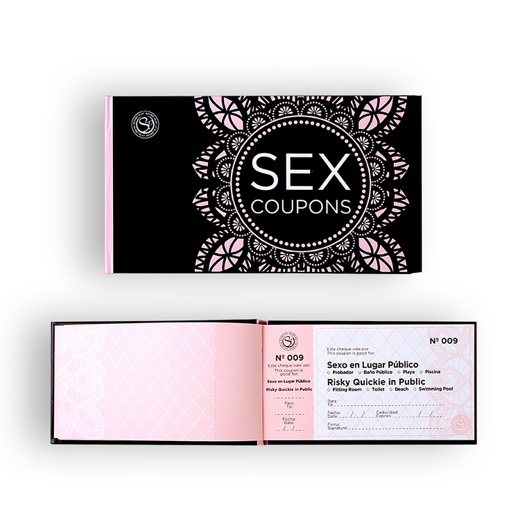 SEX COUPONS EM INGLÊS E ESPANHOL SECRET PLAY 1