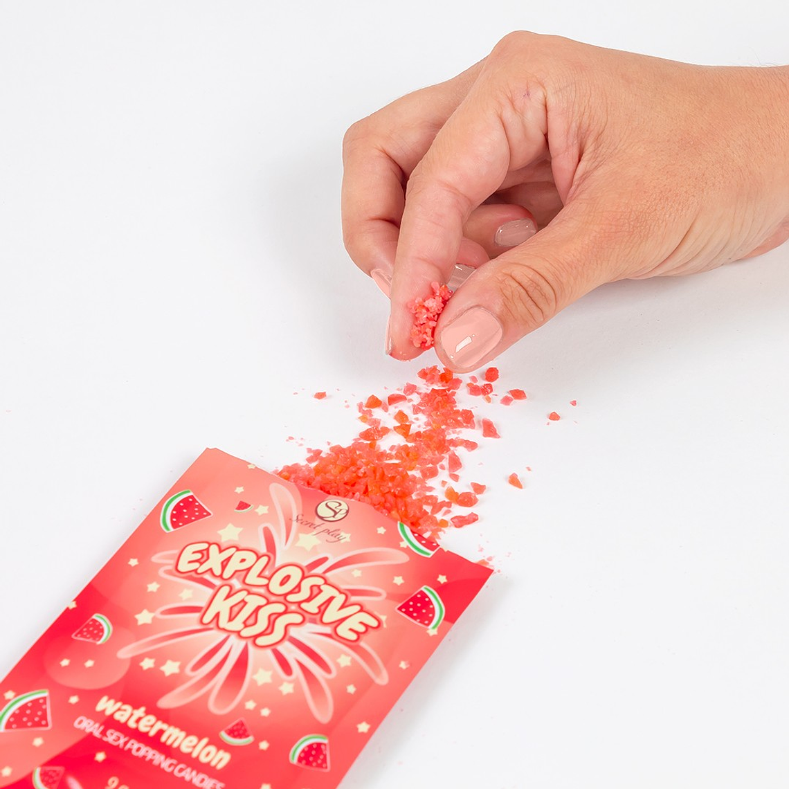 REBUÇADOS DE ESTALIDOS EXPLOSIVE KISS MELANCIA SECRET PLAY 4
