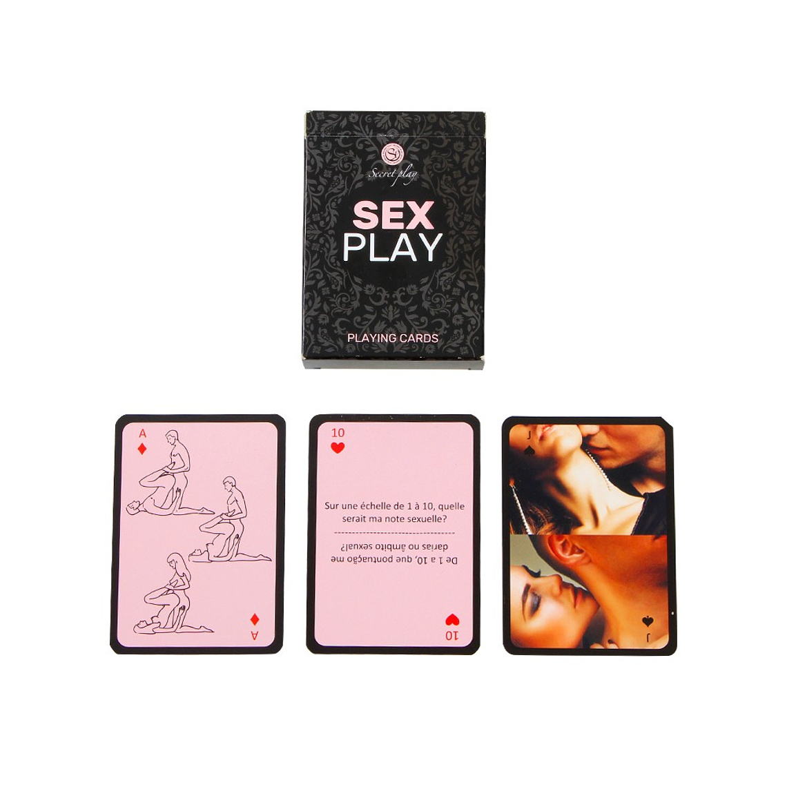 BARALHO DE CARTAS SEX PLAY SECRET PLAY PORTUGUÊS E FRANCÊS 2