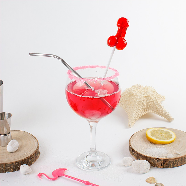 CHUPA CHUPA FORMA DE PÉNIS COM SABOR A DAIQUIRI COM ÁLCOOL SECRET PLAY 2