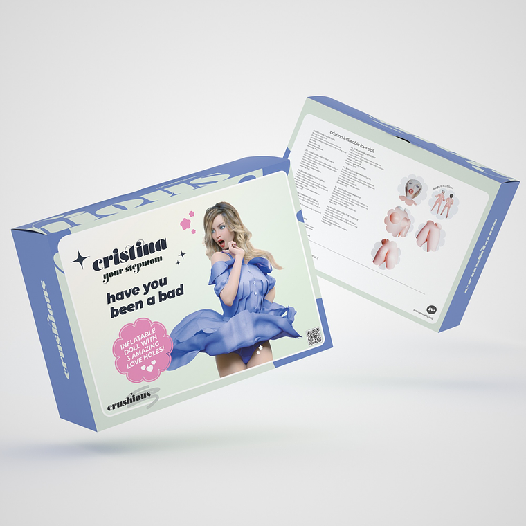 CRISTINA A MADRASTA BONECA INSUFLÁVEL LOIRA CRUSHIOUS 11