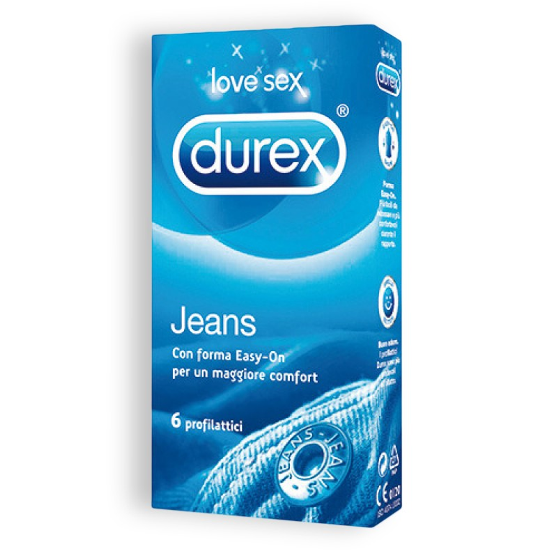 PRESERVATIVOS DUREX JEANS 6 UNIDADES 1