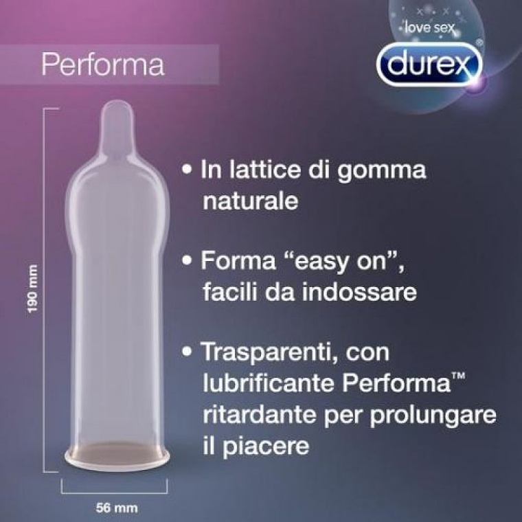 PRESERVATIVOS DUREX PERFORMA 6 UNIDADES 2
