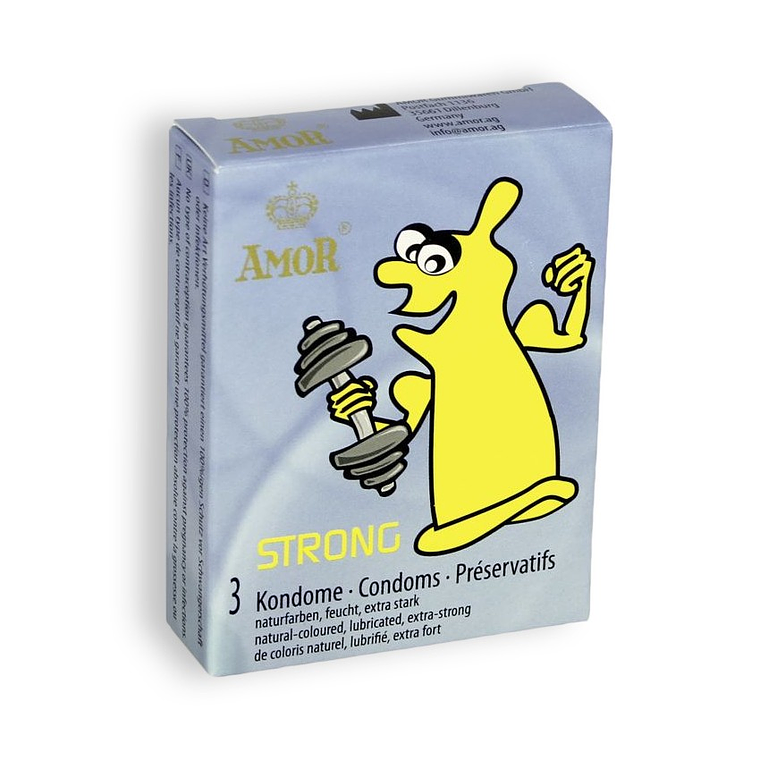 PRESERVATIVOS STRONG 3 UNIDADES 1