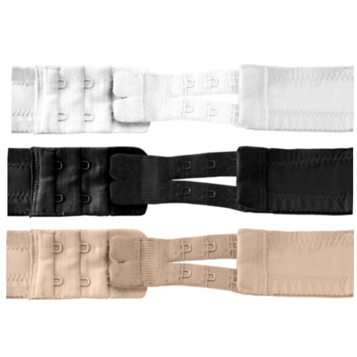 BYE-BRA - EXTENSOR DE CONTORNO FLEXÍVEL 2 GANCHOS 3 UDS 1