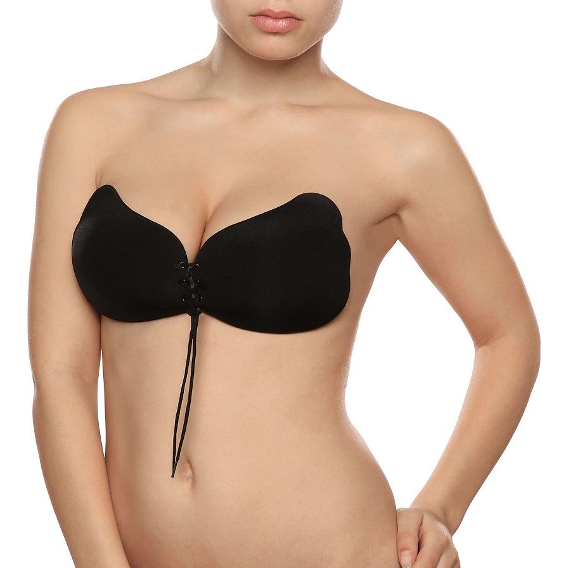 BYE-BRA - LACE-IT APRIMORAMENTO PUSH-UP PRETO COPO D 1