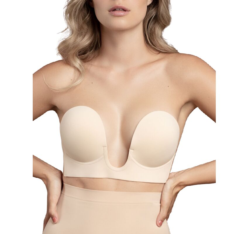 BYE-BRA - SUTI SEM ALAS EN U BEIGE COPO D 1