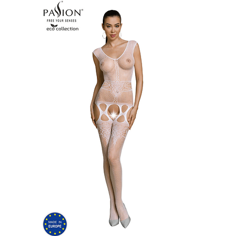 PASSION - COLEO ECO BODYSTOCK ECO BS014 BRANCO