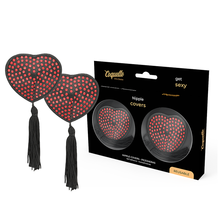 COQUETTE CHIC DESIRE - COBERTURAS PARA BICOS VERMELHAS/PRETAS 1