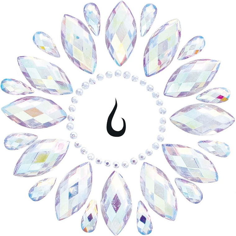 LEG AVENUE - JÓIA CORPO ADESIVA FLUER 1