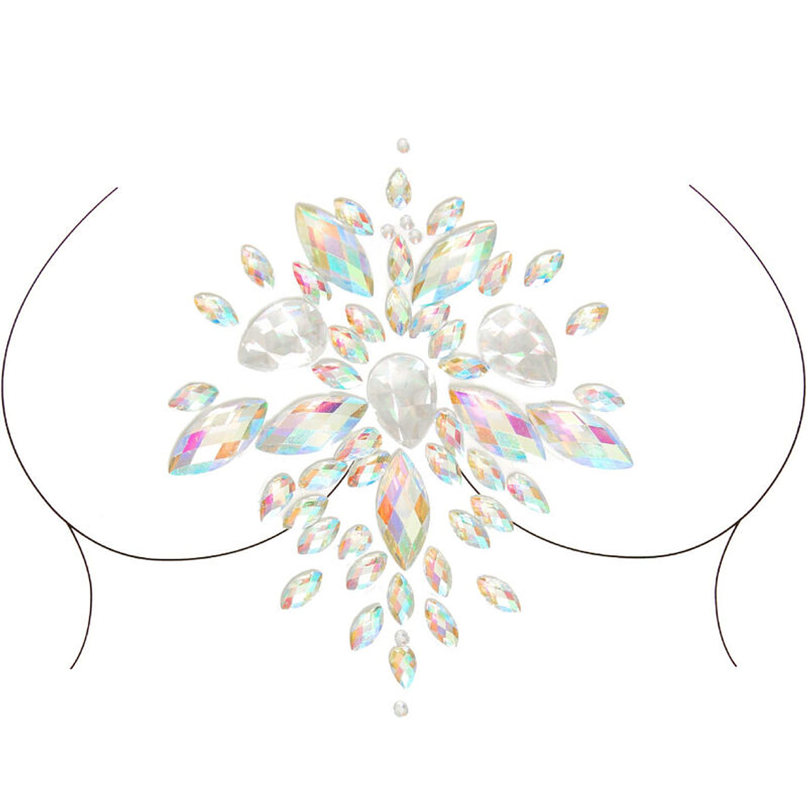 LEG AVENUE - JÓIA DE CORPO ADESIVO CELESTIAL 1