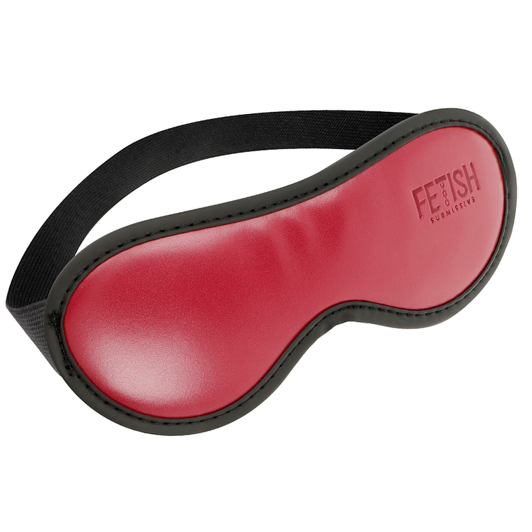 FETISH SUBMISSIVE DARK ROOM - MSCARA DE COURO VEGANO COM FORRO DE NEOPRENE 1