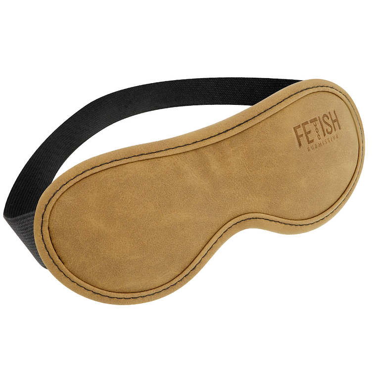 FETISH SUBMISSIVE ORIGIN - MSCARA DE COURO VEGANO COM FORRO DE NEOPRENE 1