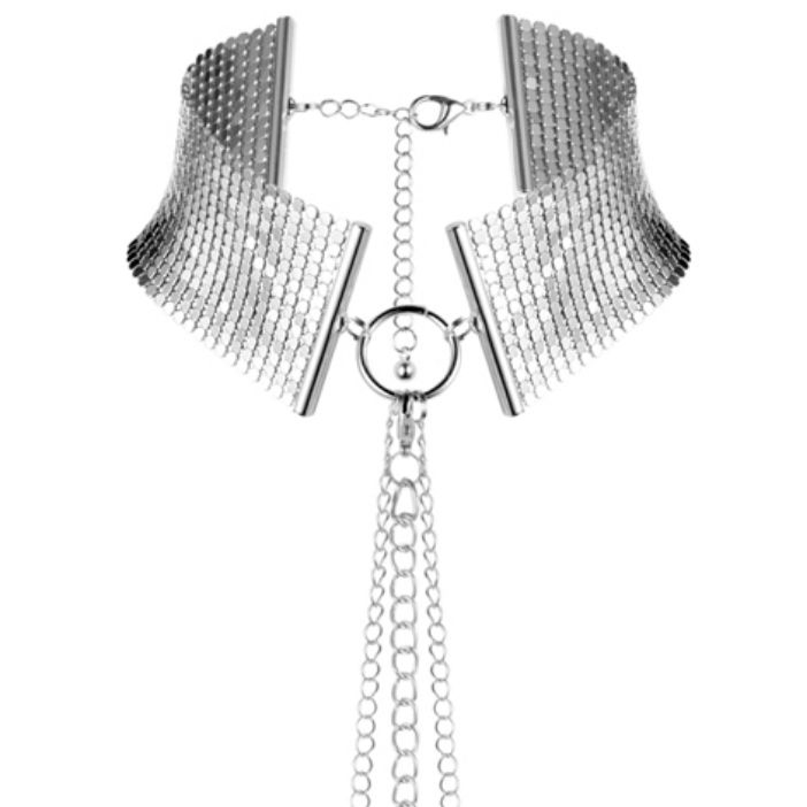 BIJOUX - DÉSIR MÉTALLIQUE COLAR METLICO DE PRATA 1