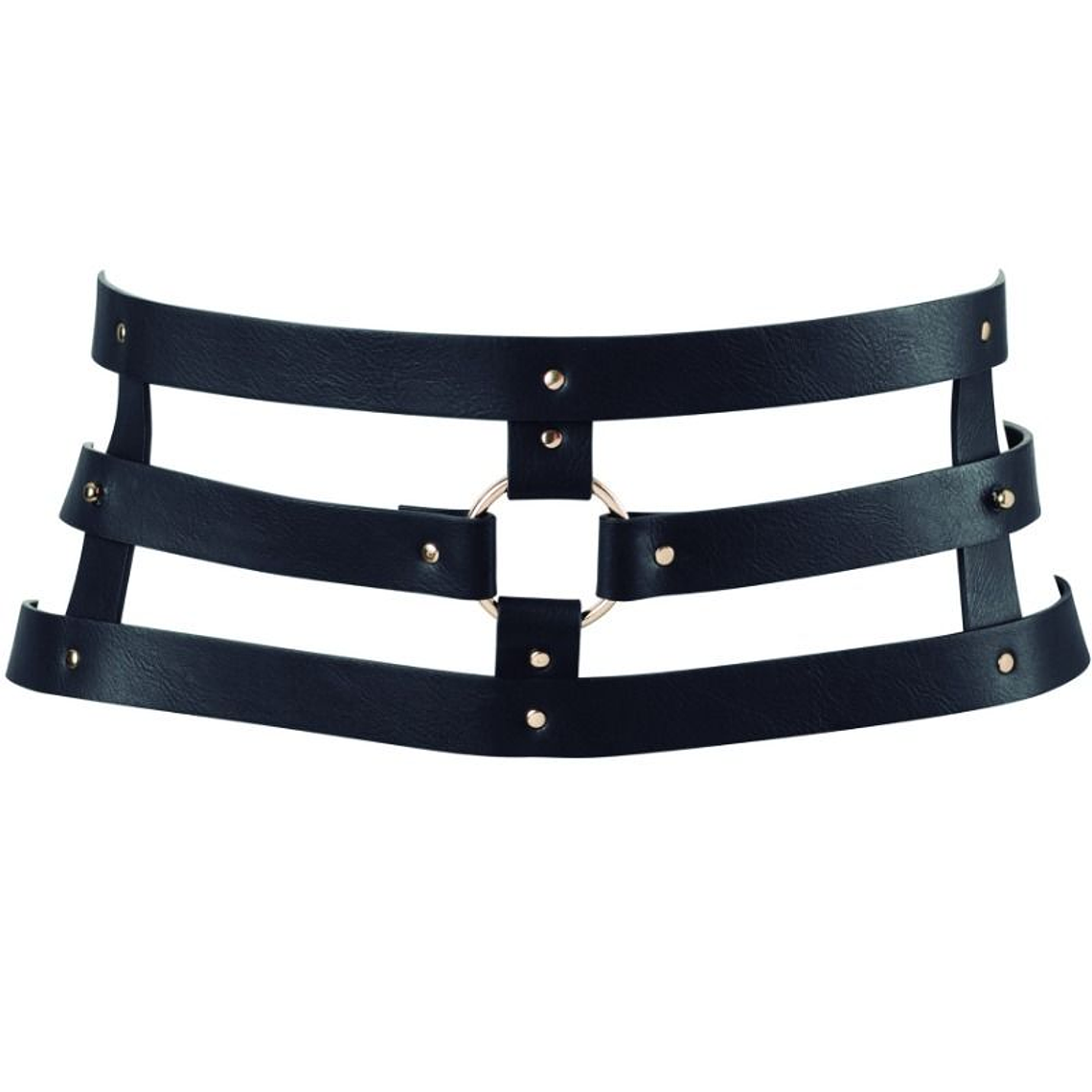 BIJOUX - INDISCRETS MAZE BELT COM ALA - PRETO 1