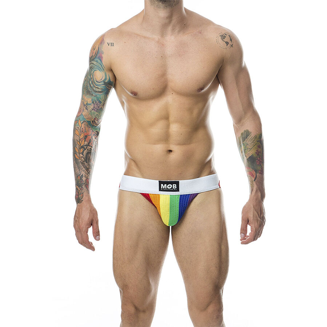 MOB - CALÇA CLASSIC JOCK STRIPE RAINBOW TAMANHO P 1