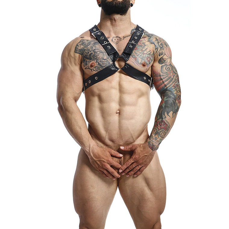 MOB - DNGEON BLACK CHAIN HARNESS TAMANHO ÚNICO X 1