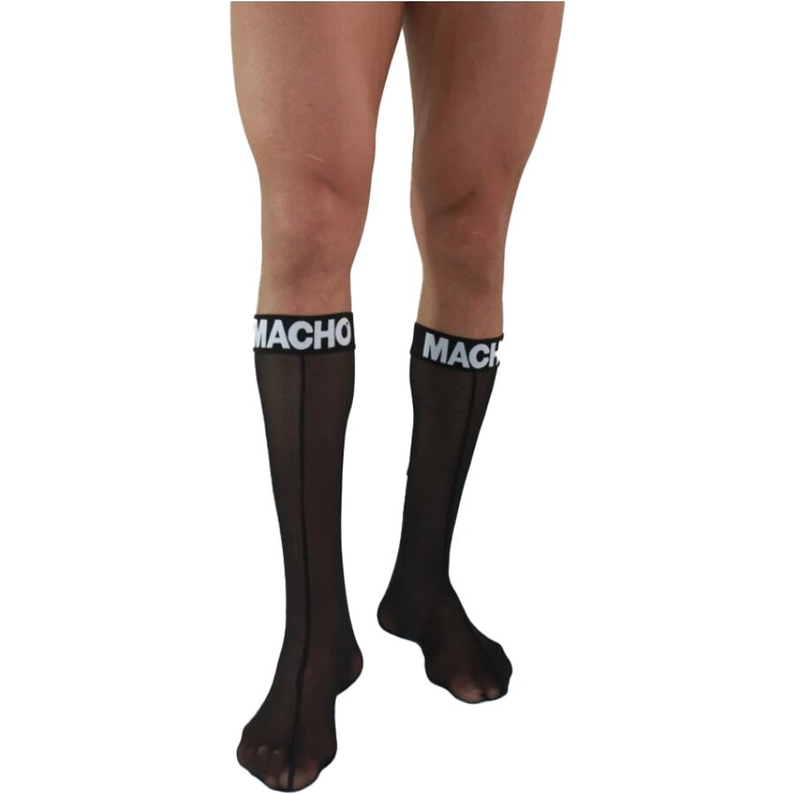 MACHO - MEIAS FINAS TAMANHO ÚNICO PRETO 1