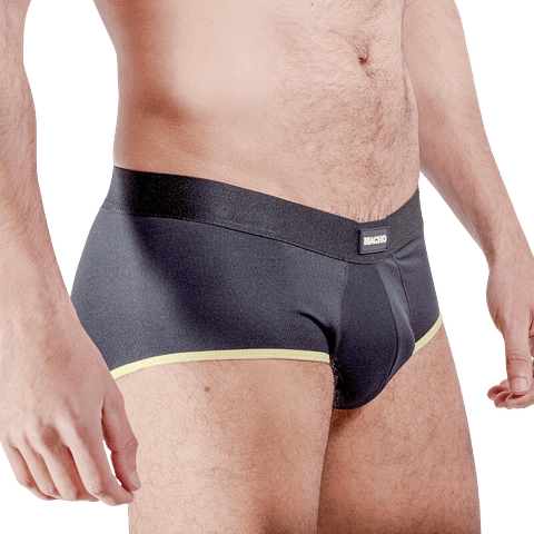 MACHO - MS24A CUECA BRIEF AMARELO ESCURO S