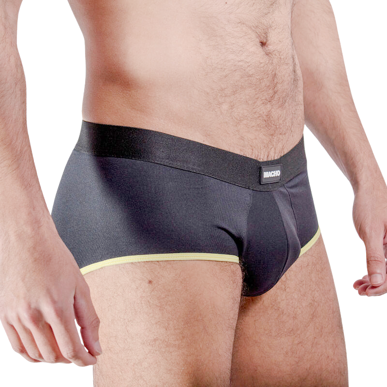 MACHO - MS24A CUECA BRIEF AMARELO ESCURO S 1