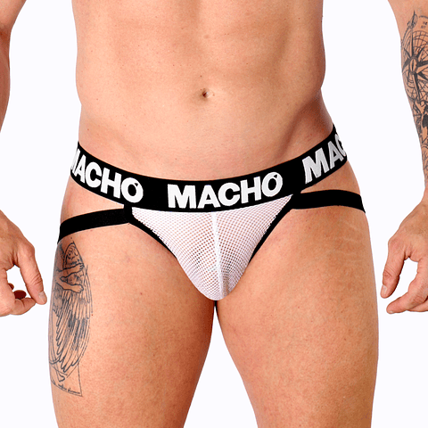MACHO - MX26X1 JOCK GRID BRANCO L