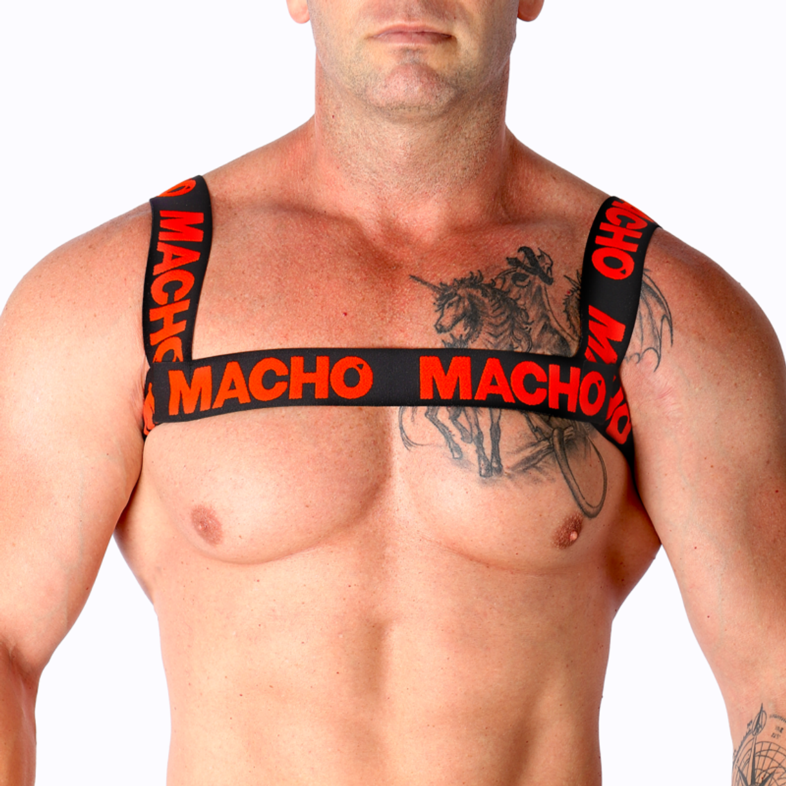 MACHO - ARNÊS DUPLO VERMELHO 1