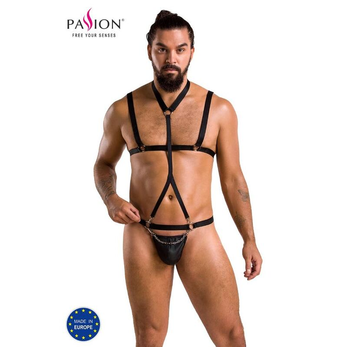 PASSION - 039 CONJUNTO ANDREW BLACK L/XL 1
