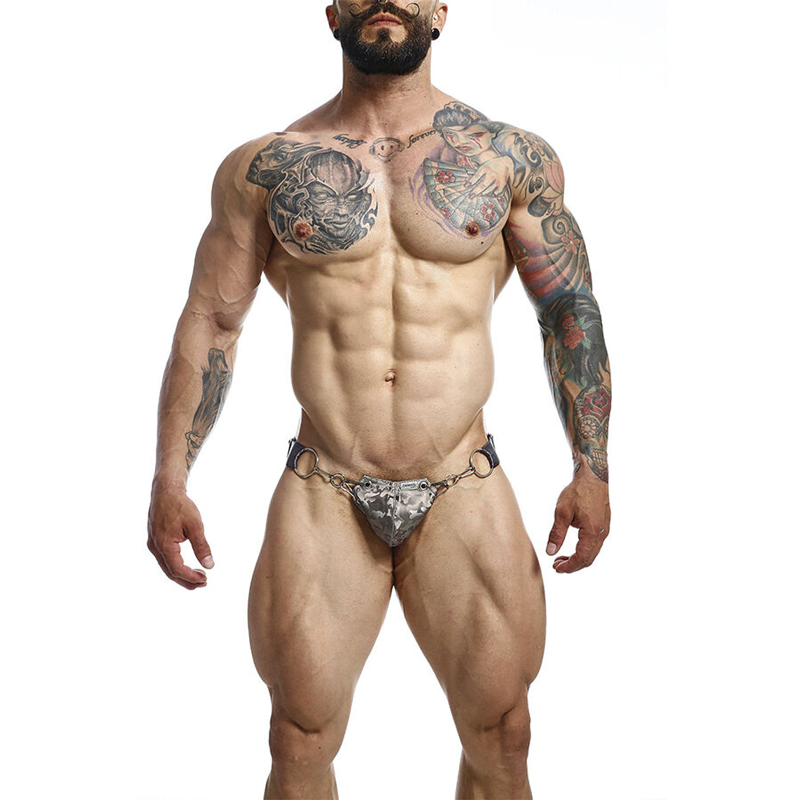 MOB - DNGEON SNAP JOCKSTRAP CINZA TAMANHO ÚNICO 1