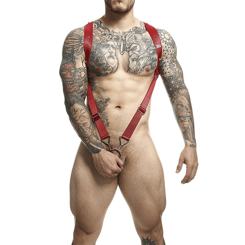 MOB - DNGEON VERMELHO ARREIO DE COSTAS RETA TAMANHO ÚNICO