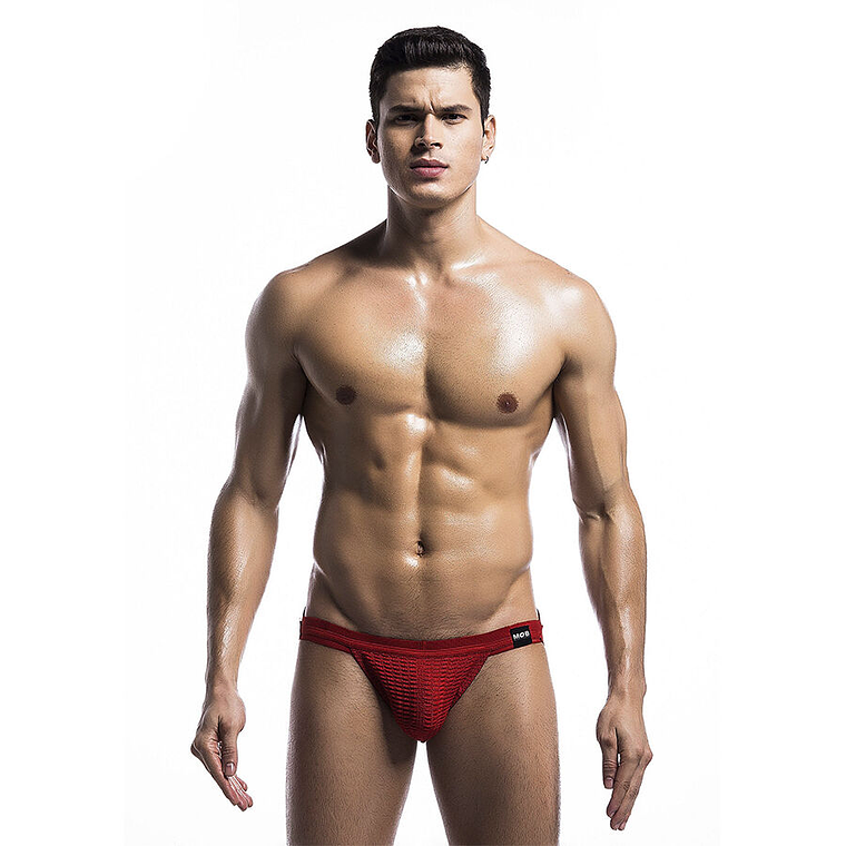 MOB - MAIÔ JOCKSTRAP VERMELHO FETICHE TAMANHO P 1