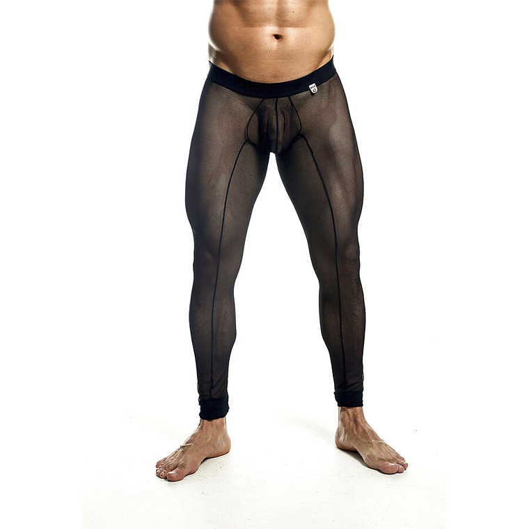 MOB - MEIA-CALÇA PRETA TRANSPARENTE TAMANHO XL 1