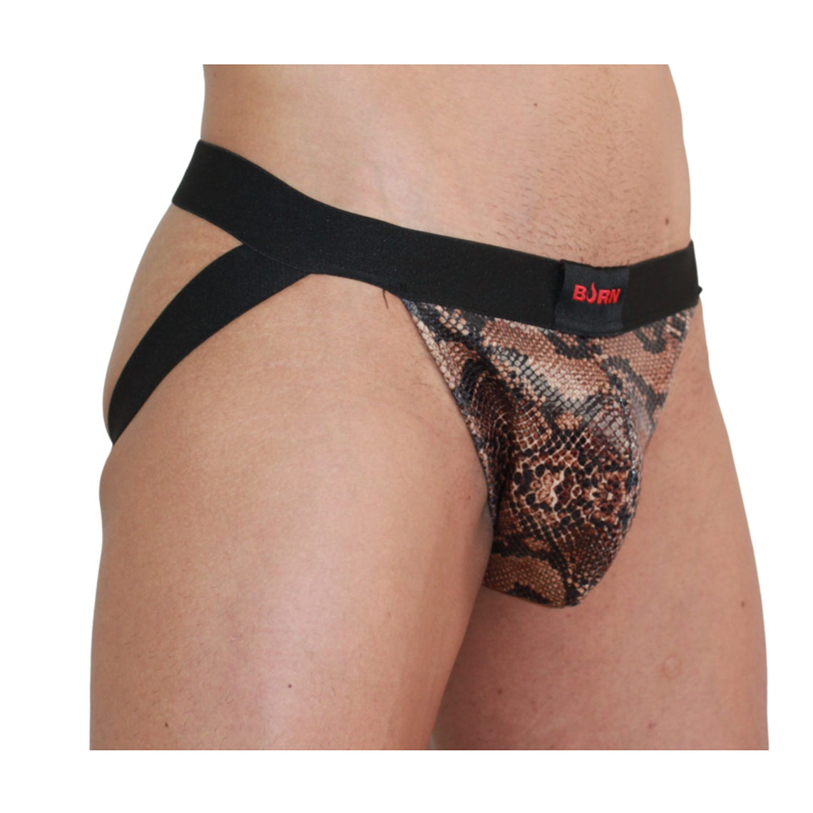 BURN - 002 JOCK SNAKE PRETO S 1