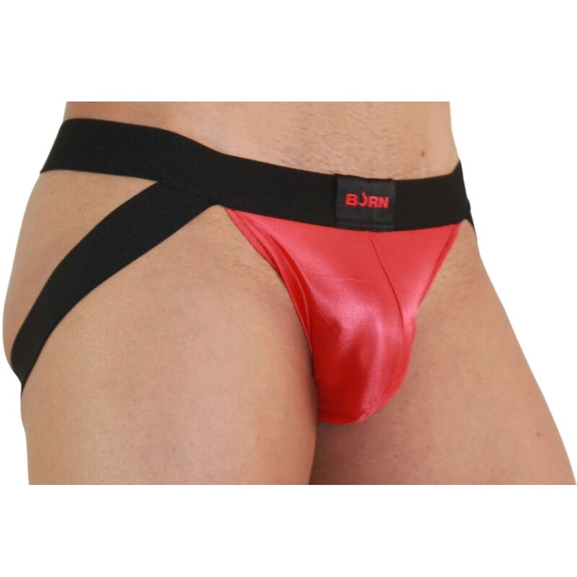 BURN - 010 JOCK VERMELHO / PRETO XL 1