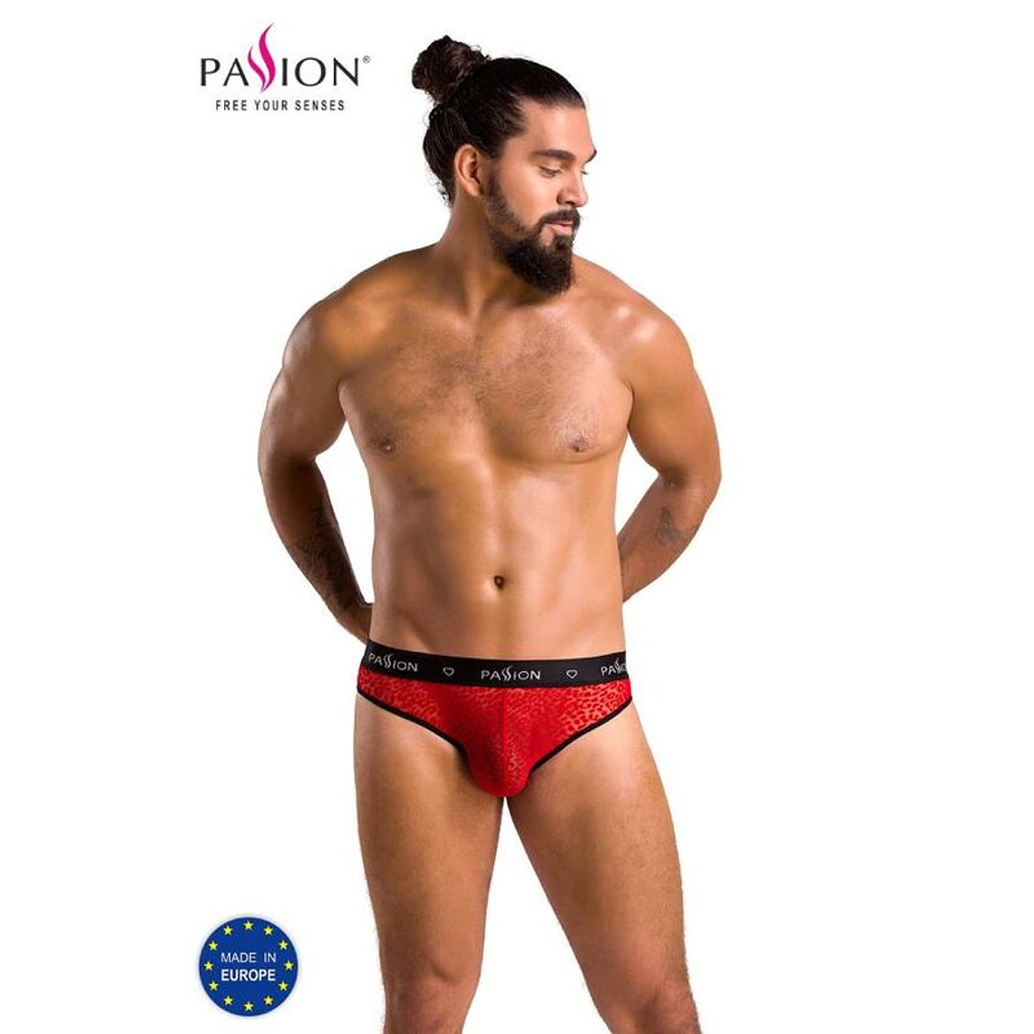 PASSION - 031 SLIP MIKE VERMELHO L/XL 1