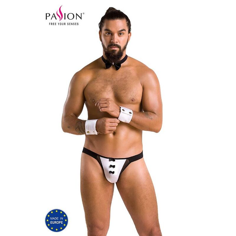 PASSION - 036 SLIP ALFROJO PRETO L/XL 1
